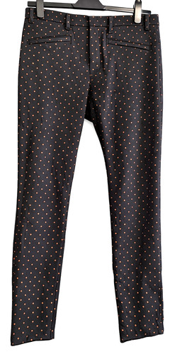 Gap capri trousers navy - trousers, print