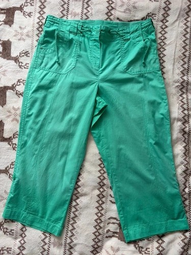 Bhs green cropped - cropped, capri