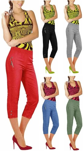 Women capri trousers - capri, ladies