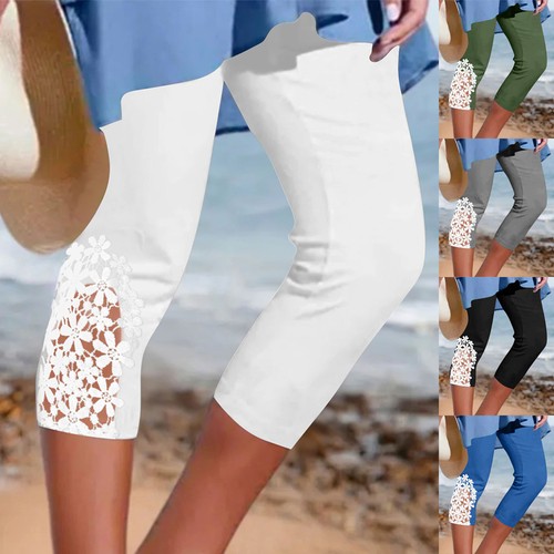 Womens leggings elastic waist - leggings,